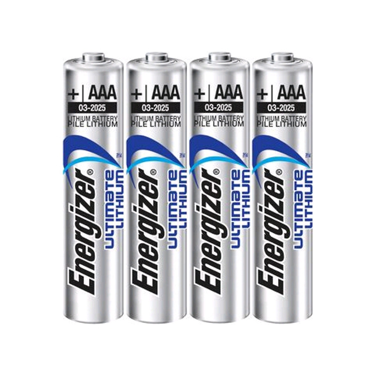 Energizer AAA 4 st. Extreem krachtige Winterbestendige Lithium Batterij