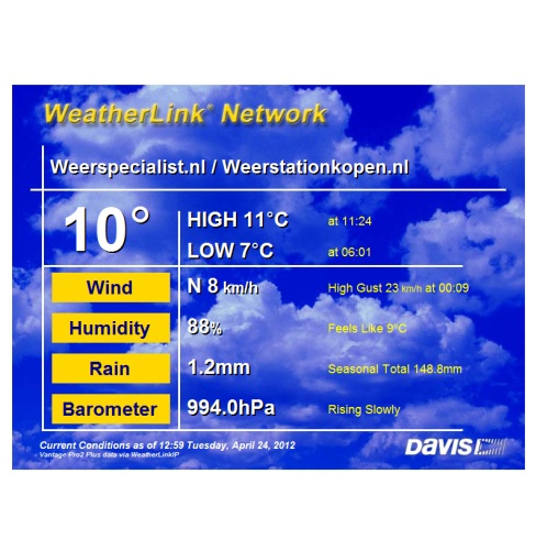 6558 Weatherlink License