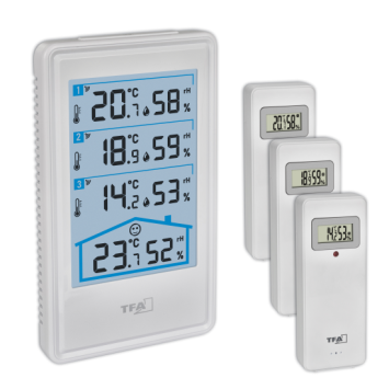 30.3076.02 Klima-Sense thermo-/hygrometer