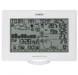 BAR918WH Bluetooth Touchscreen Weerstation